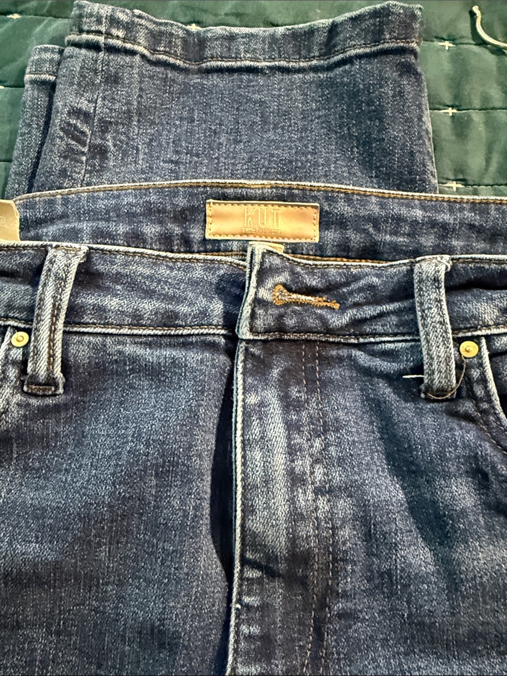 Kut from the Kloth Women’s Relaxed Jeans - Dark Blue Wash